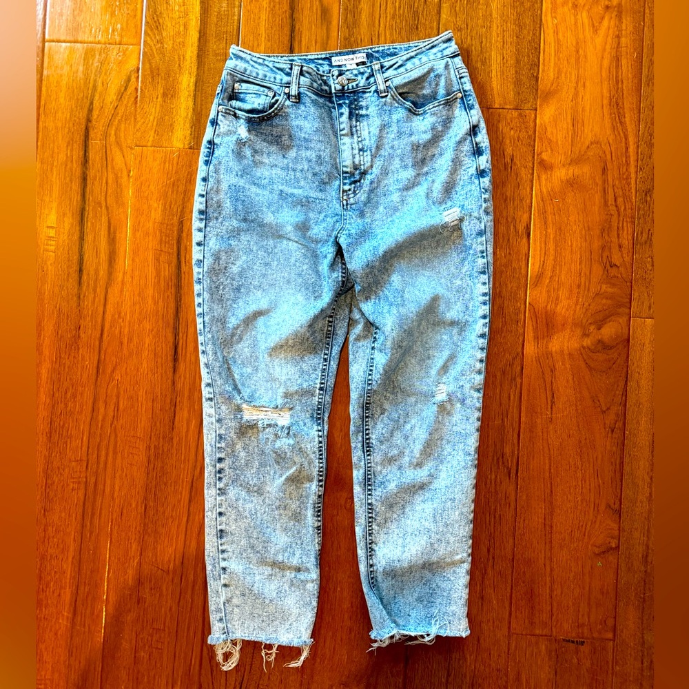 Acid wash jeans
